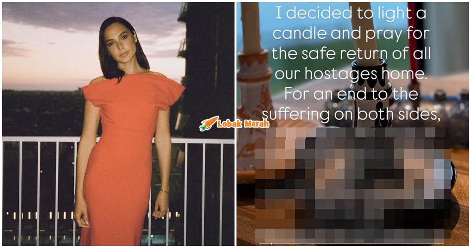 “Saya bukan warak, tapi…” – Gal Gadot Harap Tahanan Isr*el Dibebaskan Dalam Keadaan Selamat