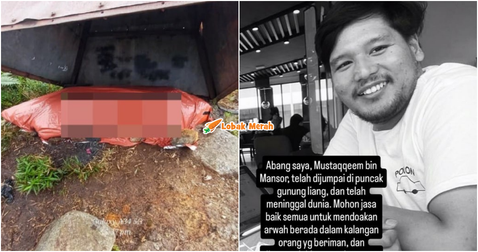 “Nyawa orang jangan dibuat main” – Netizen Luah Rasa Sedih Tragedi Pendaki Hilang Ditemui M*ut Di Gunung Liang