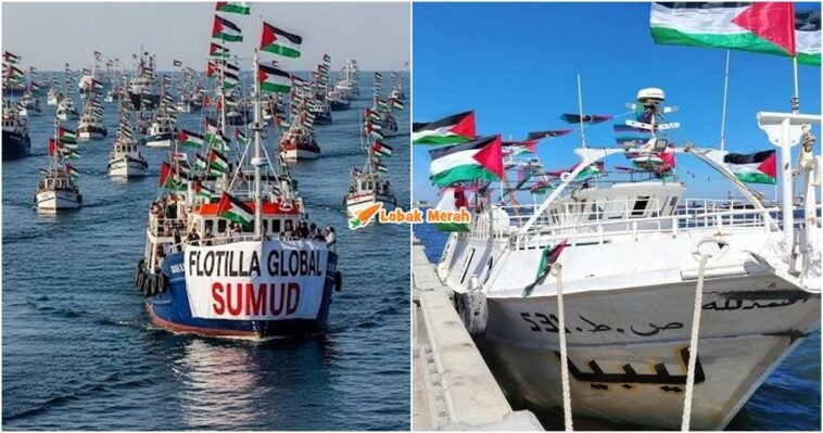 israel halang kapal GSF