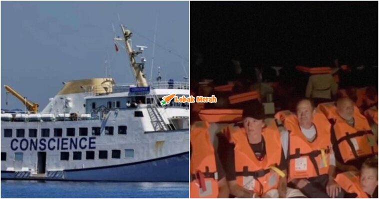 kapal conscience tiba di ashdod