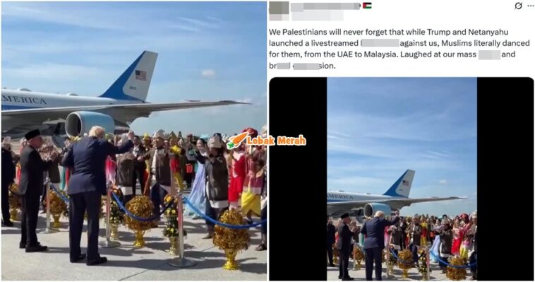 komen warga palestin sambutan meriah trump malaysia