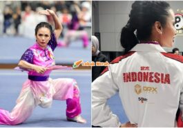 kris dayanti wakili indonesia pertandingan wushu