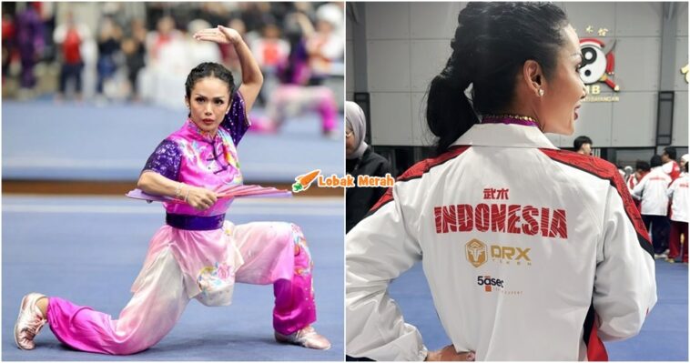 kris dayanti wakili indonesia pertandingan wushu