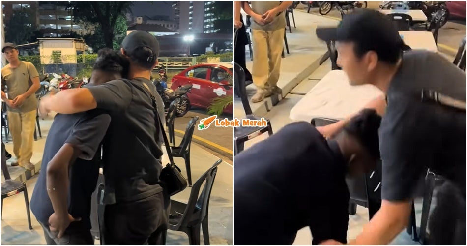 “Sentuh kaki nak ucap terima kasih” – Remaja OKU Terharu Diberi Pertolongan, Dakwa Kena Samun Di TBS