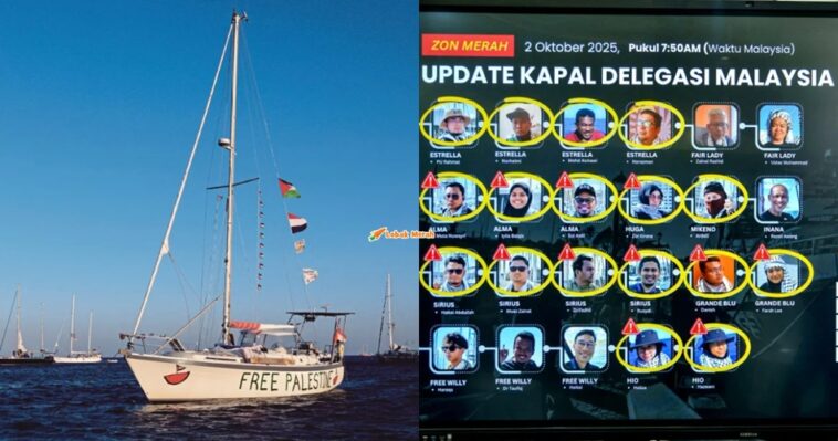 sukarelawan global sumud flotilla