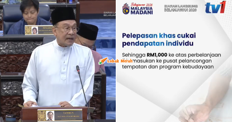 Galak Rakyat Melancong Dalam Negara, Pelepasan Khas Cukai Pendapatan Individu Sehingga RM1K Diberi