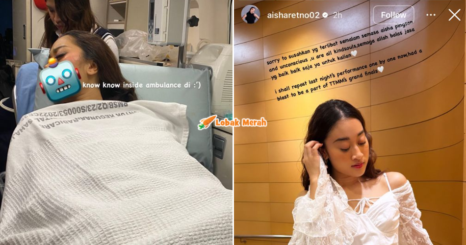 Bukan Amad Sahaja Kena ‘Sesuatu’ Ketika Buat Persembahan TTMM, Aisha Retno Pun Sama?