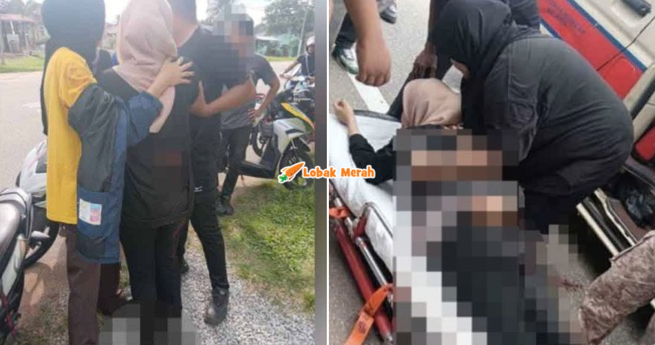 Lib*s Penunggang Motosikal Dengan Objek Tajam, Lelaki 20-an Dicekup Polis