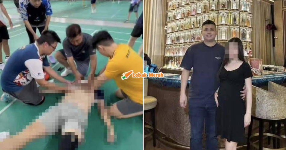 “Tinggalkan 2 anak, isteri mengandung” – Lelaki 35 Tahun M*ut Ketika Main Badminton