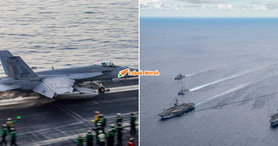 2 Pesawat Tentera Laut AS Terhempas Di Laut China Selatan