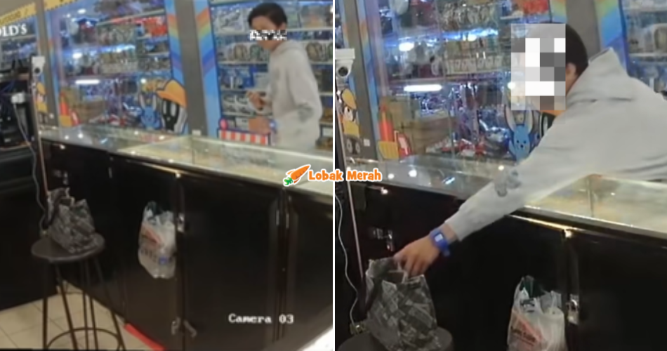 “Dapatlah dia solat guna telekung” – Wanita Kongsi Video Beg Dicuri, Rupanya-rupanya Penyamun Hanya Dapat…