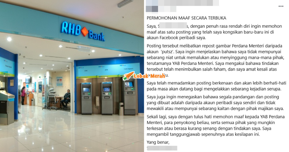 Muat Naik Gambar Libatkan PMX, RHB Siasat Kakitangan