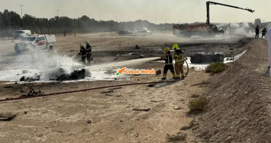 Juruterbang Terkorban, Pesawat Terhempas Ketika Pertunjukkan