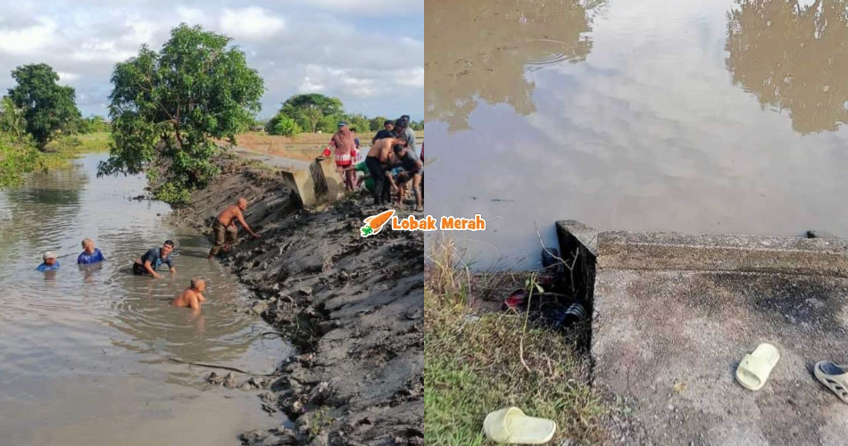 Orang Ramai Cuba Selamatkan Kanak-kanak Mandi Sungai, 2 Daripada 5 Ditemui Lemas