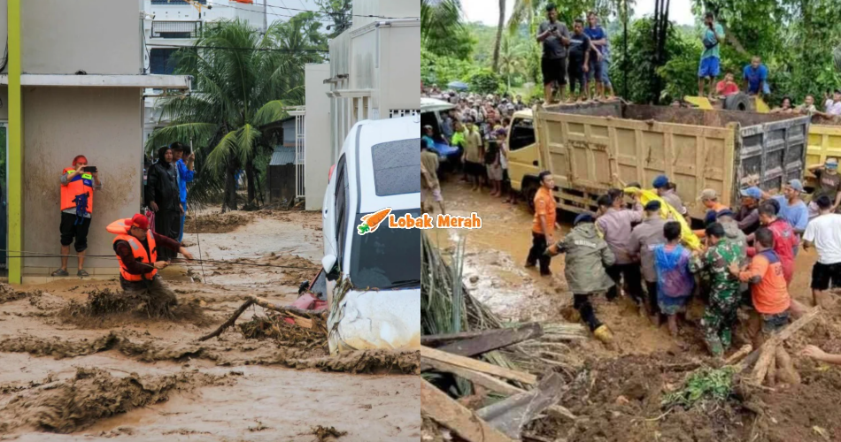 Tanah Runtuh: Seorang Rakyat Malaysia Hilang Di Sumatera Barat