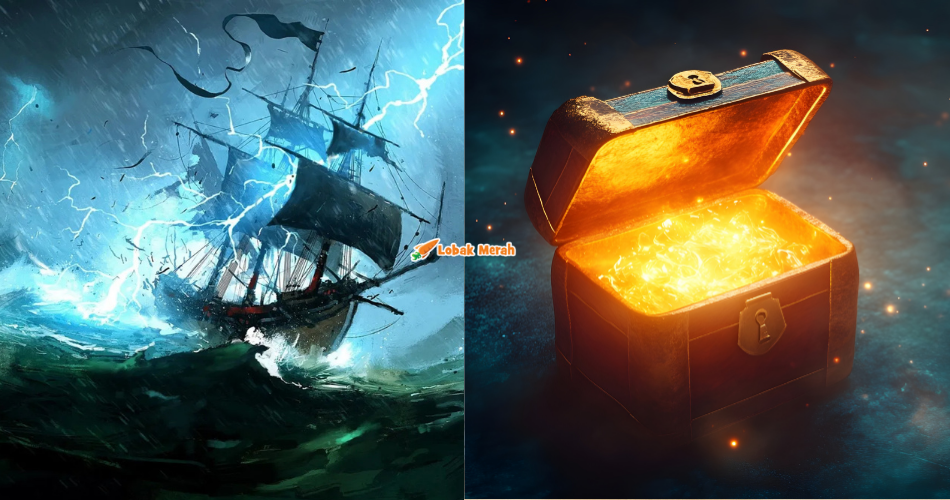 Kisah Flor De La Mar Yang Bawa Harta Dari Melaka, Karam Di Lautan Lepas Dibadai Ribut Kuat