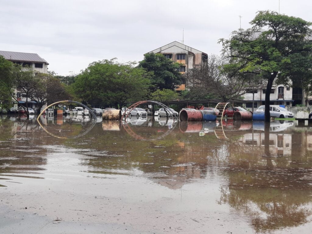 Flooded Section 24 Residential Area Park
