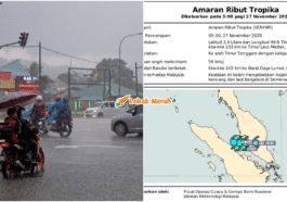 amaran ribut tropika