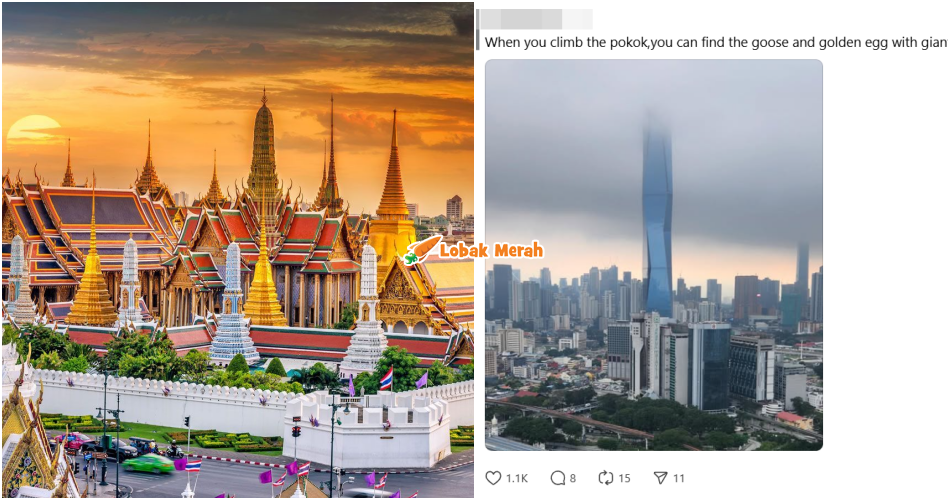 Individu ‘Claim’ Bangkok 400 Kali Lebih Maju Dari KL, Respon Netizen Malaysia Buat Ramai Terbahak