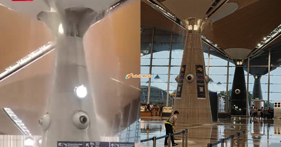 Siling Terminal 1 KLIA Bocor Akibat Ribut