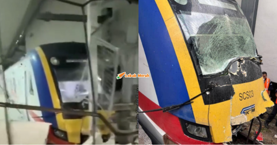 KTMB Sahkan Insiden Tren Komuter Terlajak Ke Hujung Landasan Di Stesen Butterworth