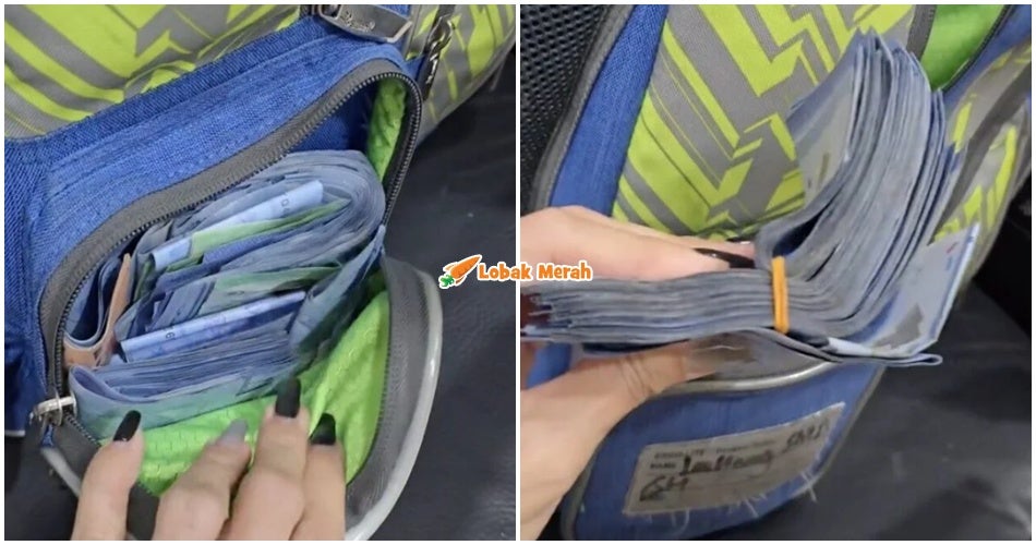 Ibu Tergamam Beg Sekolah Anak Umur 13 Tahun Padat Dengan Duit Kertas, Rupanya…