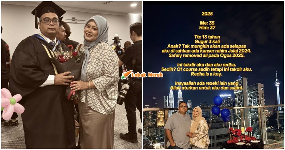 13 Tahun Ikhtiar Dapat Anak, Wanita Mula Hilang Harapan Lepas Kena Kanser Rahim