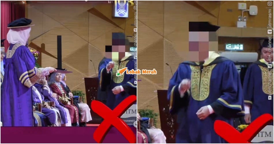 “Macam tu je dia suruh” – Graduan Dikecam Tidak Beradab, Selamba Minta Tengku Permaisuri Selangor Pandang Kamera