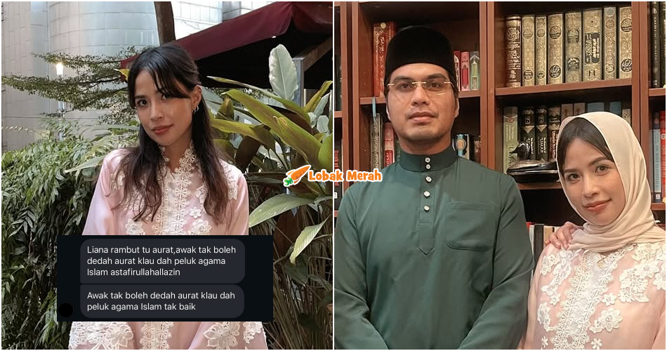 “Baru seminggu masuk Islam…” – Kekasih Ben Amir Dikecam Gara-gara Tidak Menutup Aurat