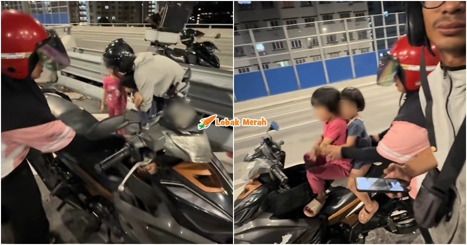 “Hari ni saya tolong abang, esok Allah tolong saya” – Mekanik Dipuji Baiki Motosikal Keluarga Kecil Pukul 1 Pagi