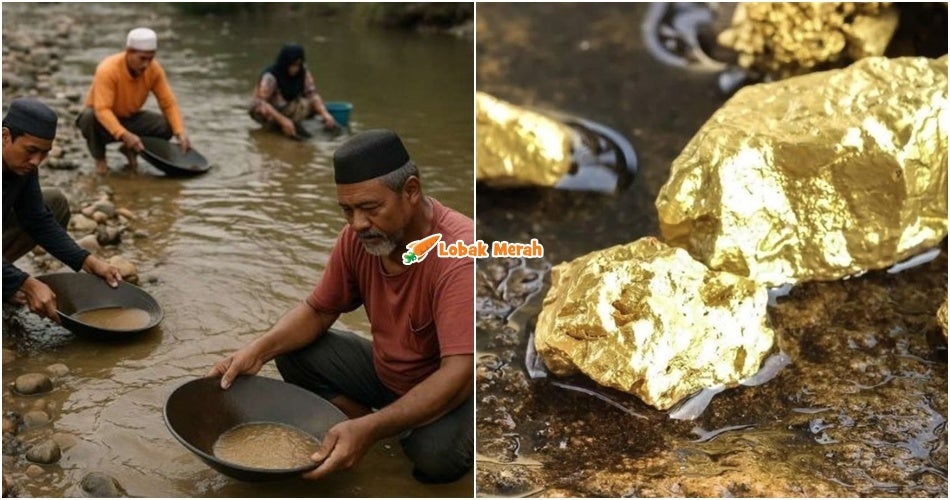 Penduduk Mula Berebut Lokasi Selepas Kerajaan Kelantan Beri Kebenaran Mendulang Emas