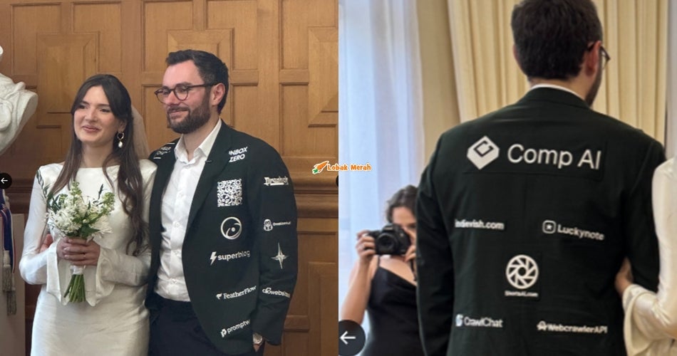 Lelaki Perancis Jual Slot Iklan Pada Sut Perkahwinan, Berjaya Raih RM11K