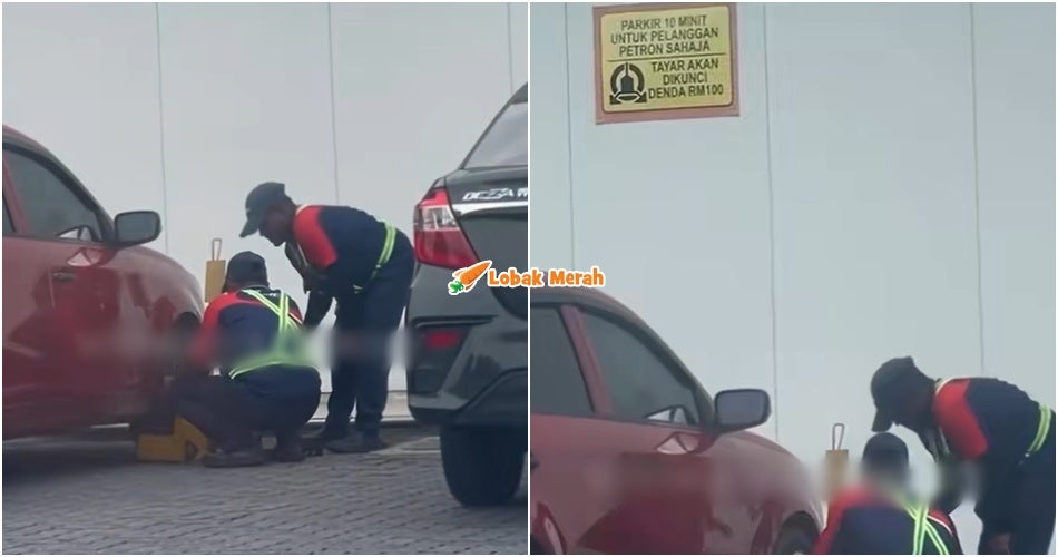 Kereta Kena ‘Clamp’ Jika Parkir Lebih 10 Minit Di Stesen Minyak, Ini Respon Petron
