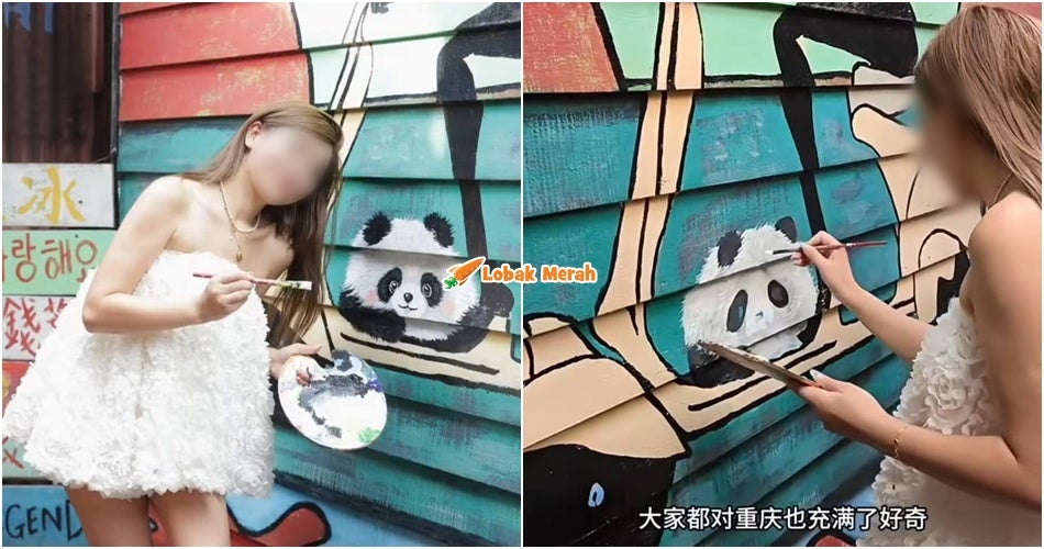Video Pelancong China Lukis Mural Di Pulau Pinang Cetus Kemarahan Rakyat Malaysia, Pemilik Mural Beri Respon