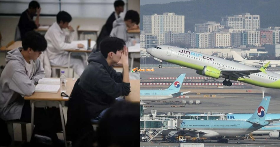Lebih 500K Pelajar Jalani Peperiksaan CSAT, Korea Selatan Hentikan Semua Penerbangan 30 Minit