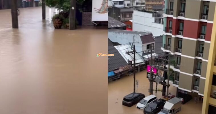 rakyat malaysia terkandas banjir di hatyai