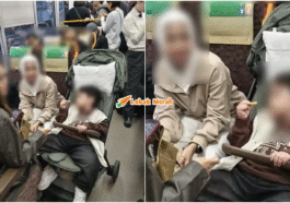 stroller dalam train jepun