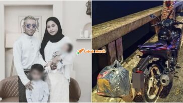 suami jatuh jambatan pulau pinang