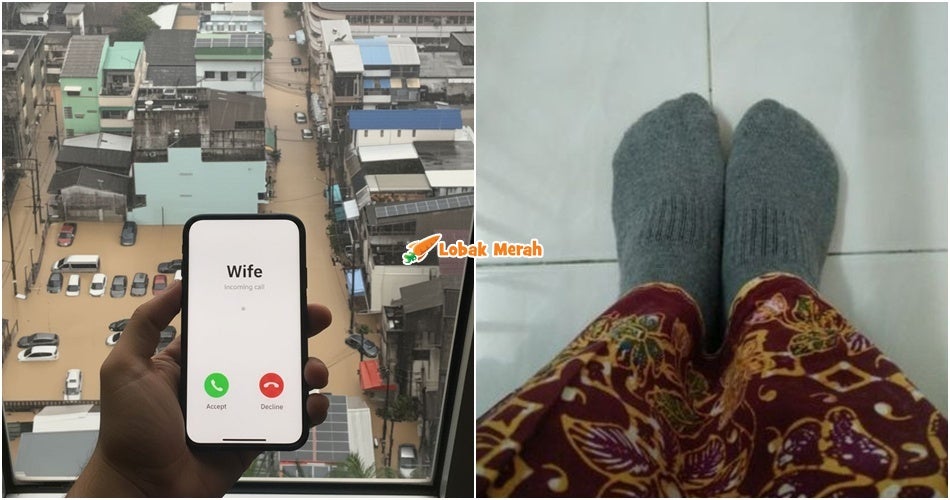 “Isteri tengah berpantang anak ke-4” – Banjir Di Hatyai Bongkar Suami Rupanya Pergi Bercuti Dengan Skandal Pejabat