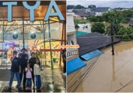 suami terputus hubungan dengan isteri anak banjir