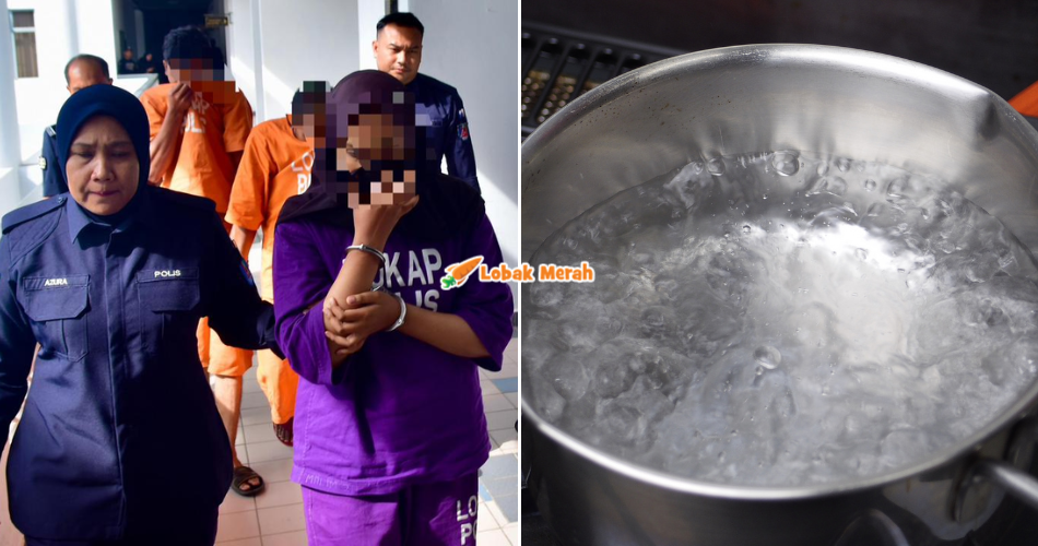 Hilangkan Pensel Warna, Suami Isteri Tergamak Rendam Tangan Anak Angkat Dalam Air Panas