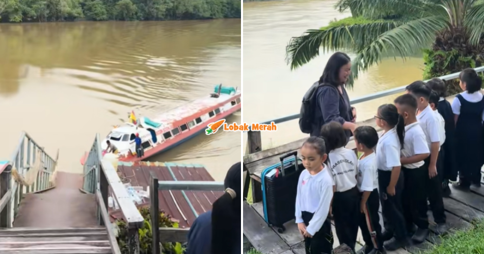“Kenapa sebak ni?” – Pelajar Pedalaman Ramai-ramai Sambut Cikgu Baru, Ramai Tersentuh!