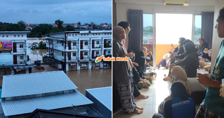 “Kami benar-benar perlukan bantuan” – Pelajar UUM Terkandas Di Hatyai, Terpaksa Catu Bubur Nasi