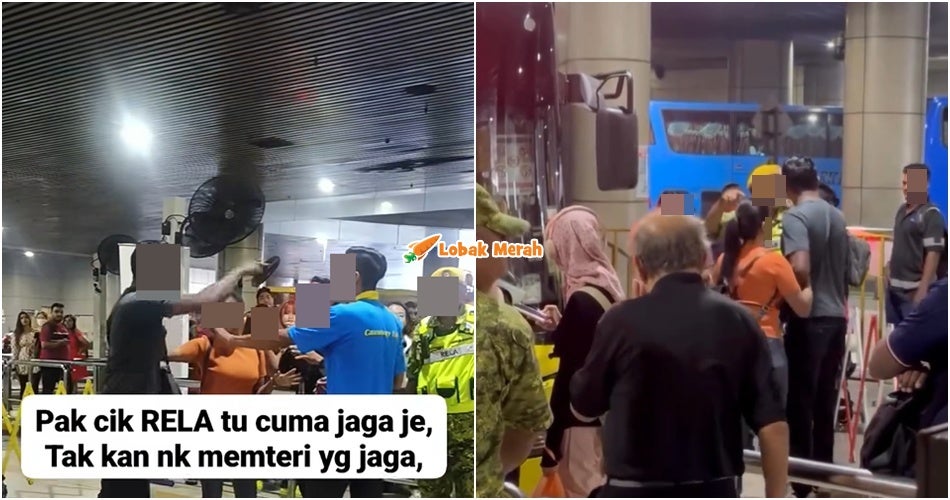 Polis Tahan Lelaki Tengking Pakcik RELA Di Khalayak Ramai, Suspek Ada Rekod Lampau