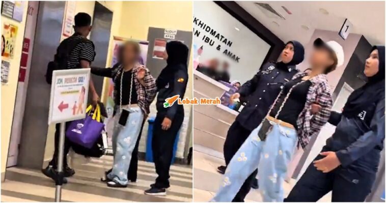 wanita mengamuk maki hamun di klinik gombak