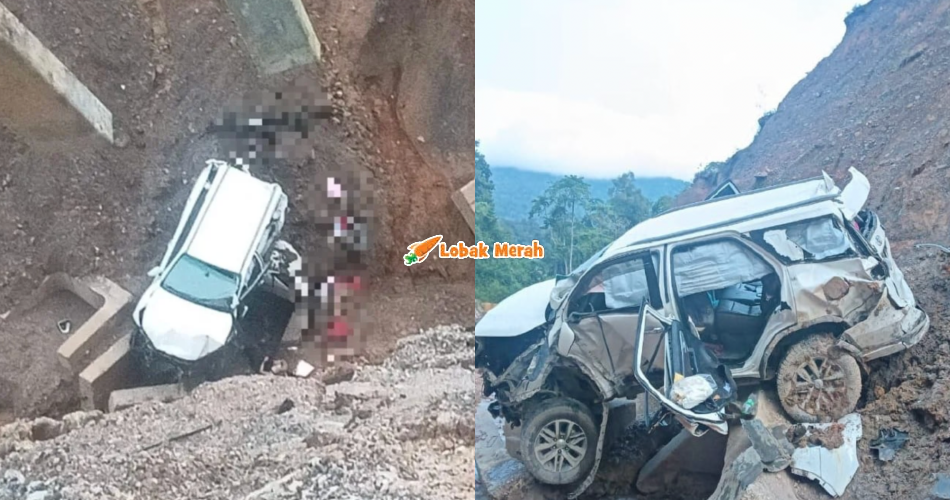 Kenderaan Jatuh Gaung, Pasangan Pengantin Terkorban