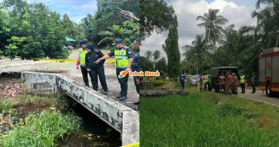 Misteri Kehilangan Pemandu Lori Terjawab, Ditemui Dalam Parit Lepas Cuba Elak Lembu