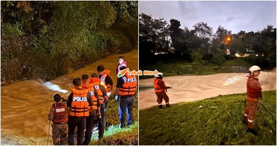 2 Beradik Jatuh Longkang: Adik Meninggal Dunia Di Hospital, Abang Belum Dijumpai