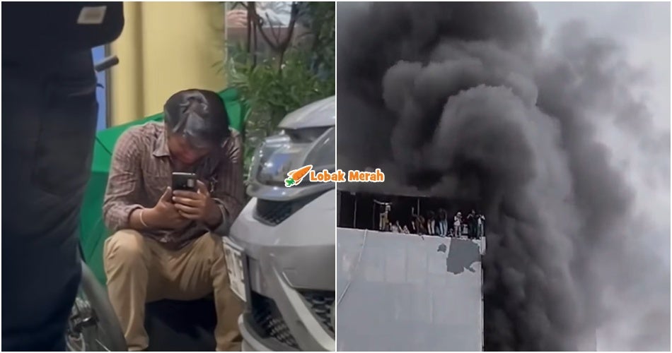 Suami Menangis Terduduk, Isteri Sarat Hamil Rupanya Salah Seorang Yang M*ut Insiden Bangunan Terbakar Di Jakarta