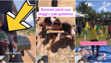 bantuan banjir dilempar sumatera